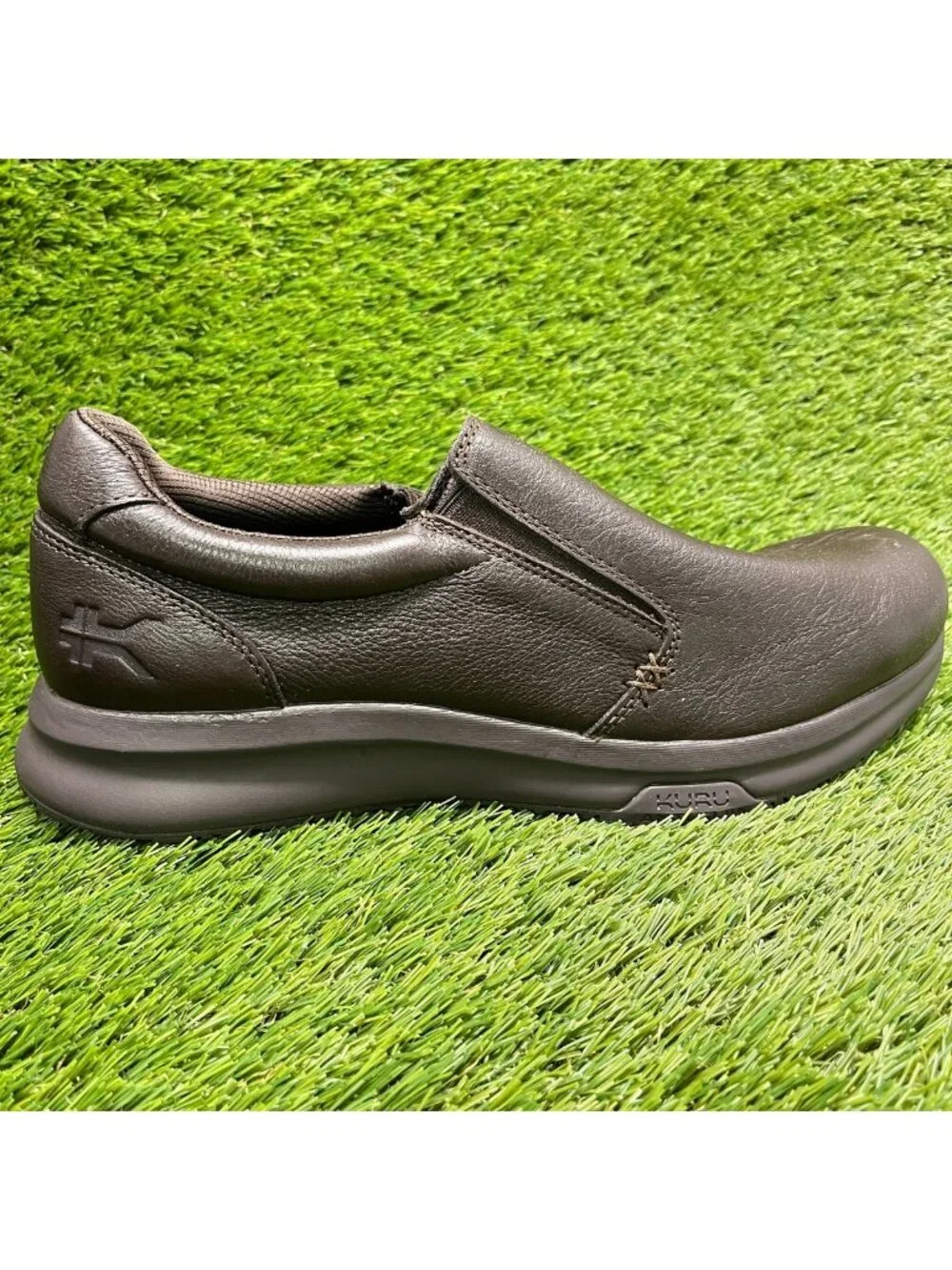 Kuru Kivi 2 Mens Size 11.5E Triple Brown Classic Walking Leather Slip-On Shoes